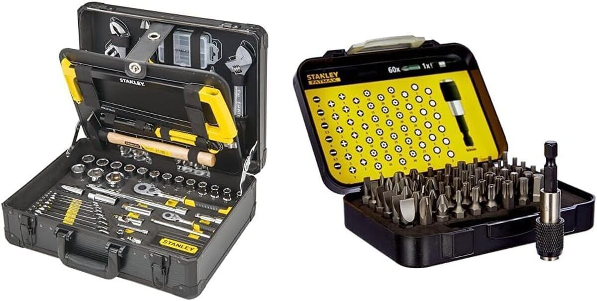Test : valise de maintenance Stanley 142 pièces complète et fonctionnelle